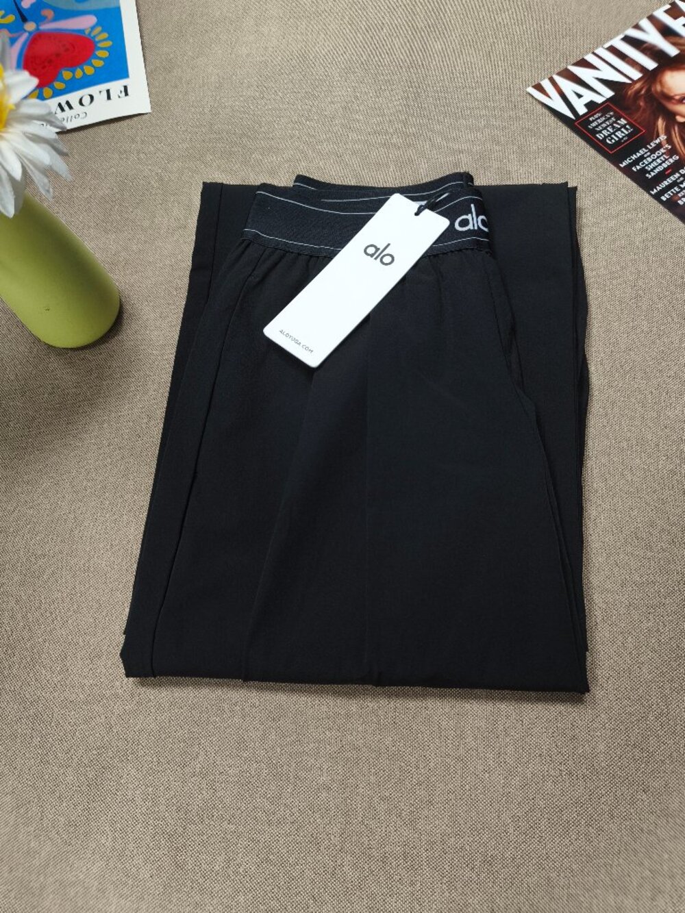 NWT ALO Yoga Black Suit Up Trouser 30" Inseam (Regular)💗Everyday, Office🐾 - Picture 6 of 6